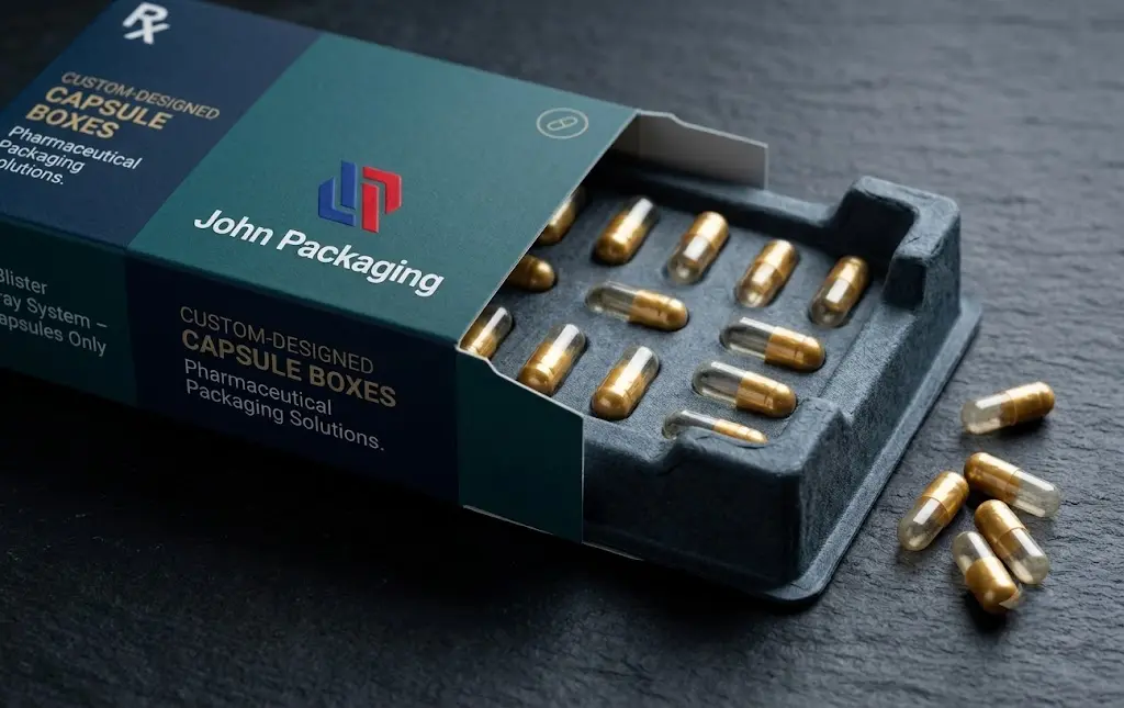 Custom Capsule Boxes by John Packaging