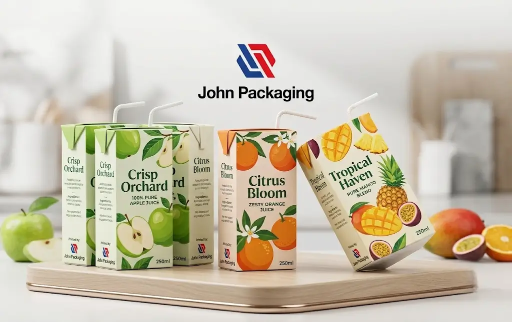 Custom Juice Boxes by John Packaging
