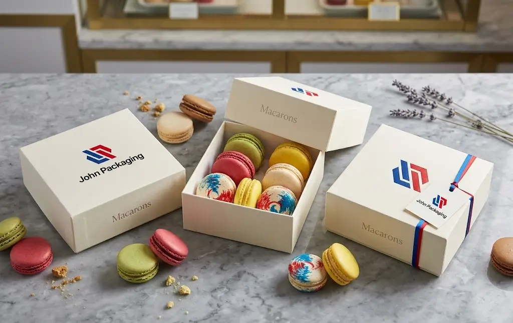Custom Macron boxes - John Packaging