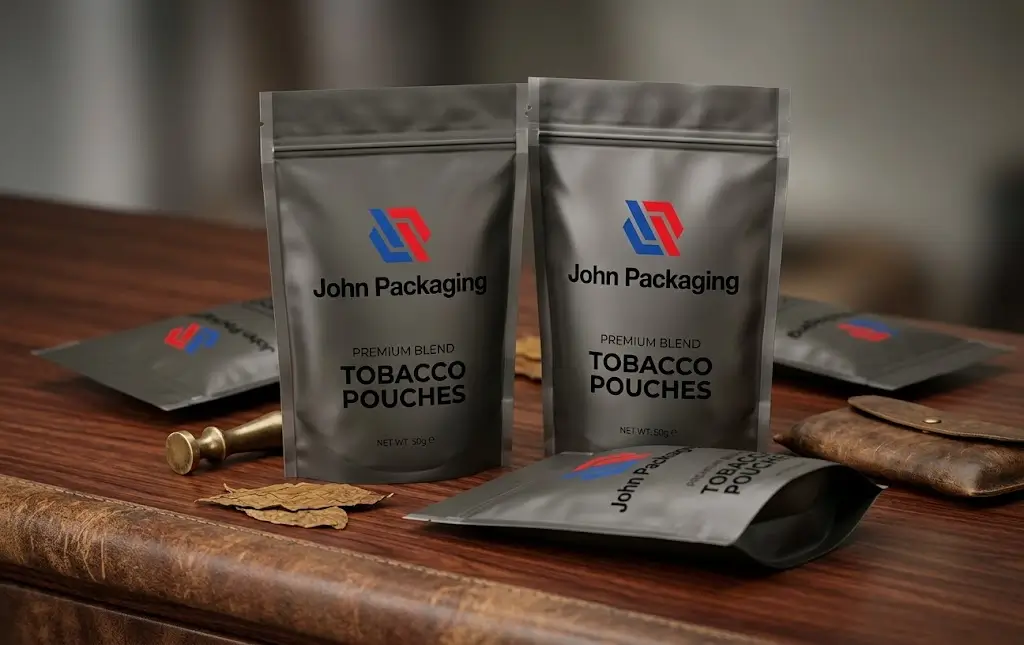 Custom Tobacco Pouches by John Packaging