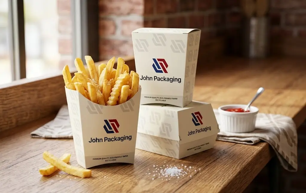 Custom order French Fry boxes - John Packaging